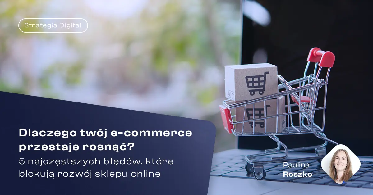 Dlaczego twoj e commerce przestaje rosnac okladka blog