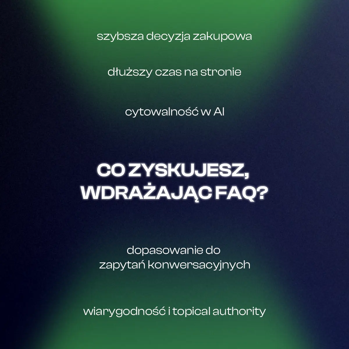 Co zyskujesz wdrażając FAQ?